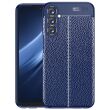 Защитный чехол Deexe Leather Cover для Samsung Galaxy A24 (A245) - Blue (322308L)