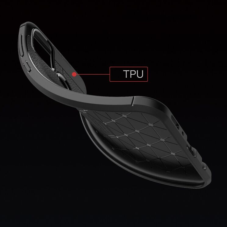 Силиконовый (TPU) чехол Deexe Leather Cover для Samsung Galaxy M31 (M315) - Red: фото 9 из 11