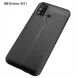 Силиконовый (TPU) чехол Deexe Leather Cover для Samsung Galaxy M31 (M315) - Black (213901B). Фото 2 из 12