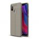 Защитный чехол Deexe Leather Cover для Xiaomi Mi 8 - Grey (139815H). Фото 1 из 10