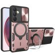 Защитный чехол Deexe Magnetic Space для Samsung Galaxy A35 (A356) - Pink (354807P)