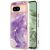 Защитный чехол Deexe Marble Style для Google Pixel 8A - Purple: фото 1 из 6