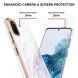 Защитный чехол Deexe Marble Style для Samsung Galaxy S20 (G980) - Rose Gold (316154RG). Фото 4 из 4
