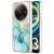Защитный чехол Deexe Marble Style для Xiaomi Redmi A3 - Green: фото 1 из 6