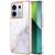 Защитный чехол Deexe Marble Style для Xiaomi Redmi Note 13 Pro 5G / Poco X6 - White: фото 1 из 6