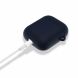 Защитный чехол Deexe Matte Case для Apple AirPods 1 / 2 - Dark Blue (247304DB). Фото 5 из 6