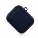 Защитный чехол Deexe Matte Case для Apple AirPods 1 / 2 - Dark Blue (247304DB). Фото 4 из 6
