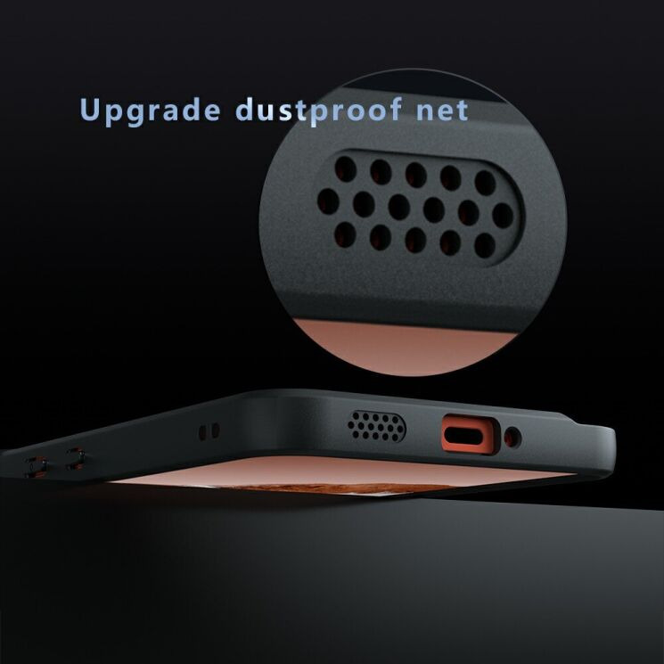 Захисний чохол Deexe Matte Skin with MagSafe для Nothing CMF Phone 2 Pro - Black: фото 6 з 11
