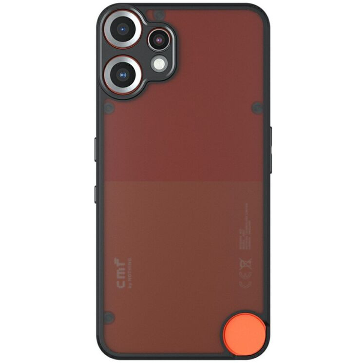 Захисний чохол Deexe Matte Skin with MagSafe для Nothing CMF Phone 2 Pro - Black: фото 2 з 11