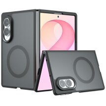 Защитный чехол Deexe Matte Skin with MagSafe (FF) для Samsung Galaxy Fold 8 - Black: фото 1 из 14