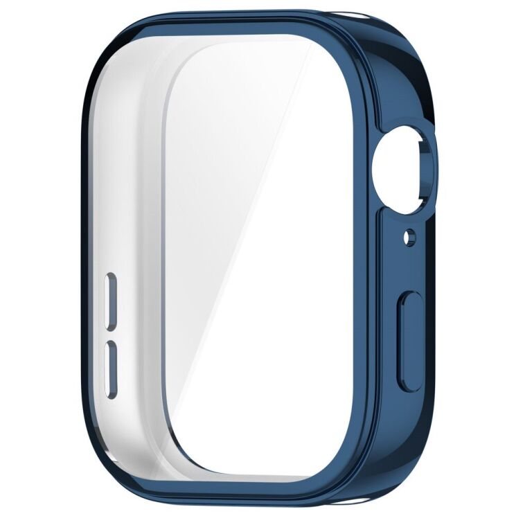 Защитный чехол Deexe Protective Frame для Huawei Watch Fit 3 - Blue: фото 2 из 7