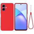 Захисний чохол Deexe Silicone Case для Infinix Smart 10 / TECNO Spark Go 2 - Red (388202R)