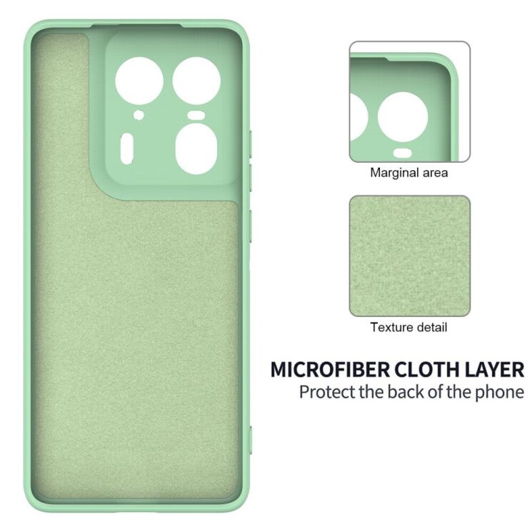 Защитный чехол Deexe Silicone Case для Motorola Edge 50 Ultra - Yellow: фото 6 из 8