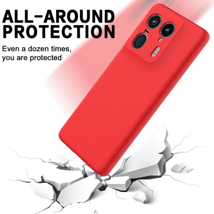 Защитный чехол Deexe Silicone Case для Motorola Edge 50 Ultra - Yellow: фото 5 из 8