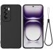 Защитный чехол Deexe Silicone Case для OPPO Reno 12 Pro - Black (359004B). Фото 1 из 8