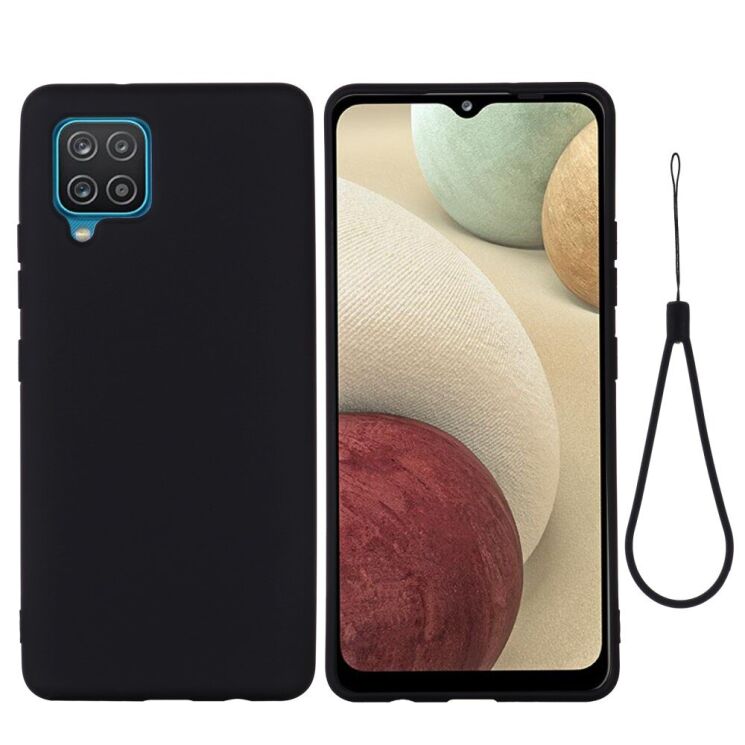 Защитный чехол Deexe Silicone Case для Samsung Galaxy M32 (M325) - Black: фото 2 из 7