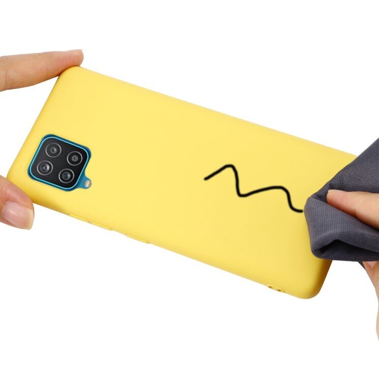 Защитный чехол Deexe Silicone Case для Samsung Galaxy M32 (M325) - Green: фото 7 из 7