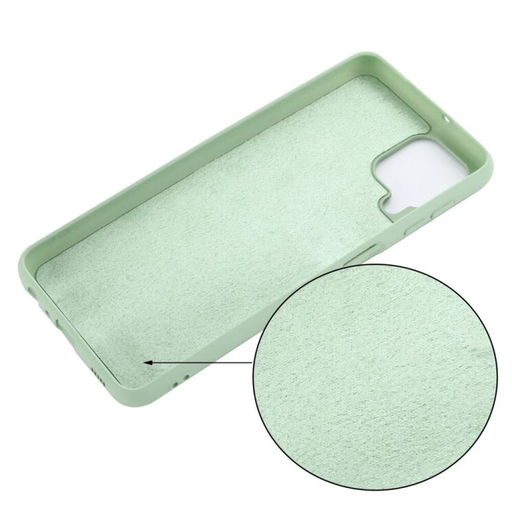 Защитный чехол Deexe Silicone Case для Samsung Galaxy M32 (M325) - Green: фото 5 из 7