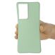 Защитный чехол Deexe Silicone Case для Samsung Galaxy S21 Ultra - Green (229013G). Фото 5 из 6