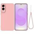 Защитный чехол Deexe Silicone Case для Samsung Galaxy S25 Edge (S937) - Pink (377511P)