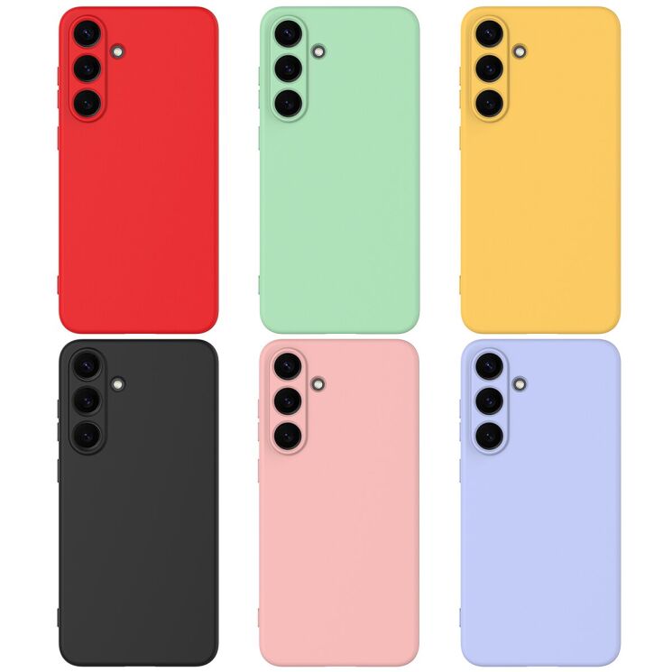 Захисний чохол Deexe Silicone Case для Samsung Galaxy S25 FE (S731) - Black: фото 2 з 9
