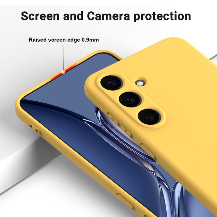 Захисний чохол Deexe Silicone Case для Samsung Galaxy S25 FE (S731) - Black: фото 5 з 9