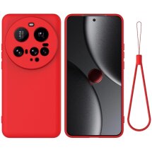 Защитный чехол Deexe Silicone Case для Xiaomi 15 Ultra - Red: фото 1 из 8