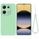 Защитный чехол Deexe Silicone Case для Xiaomi Redmi Note 14S - Green (375936G). Фото 1 из 9