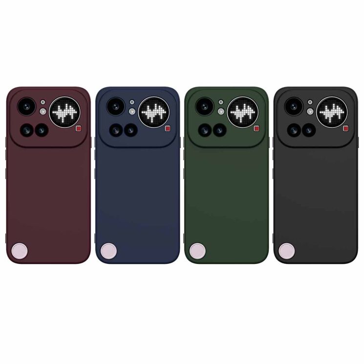Защитный чехол Deexe Silicone Case with MagSafe для Nothing Phone (4a) Pro - Black: фото 2 из 9
