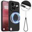 Защитный чехол Deexe Silicone Case with MagSafe для Nothing Phone (4a) Pro - Black (411414B)