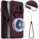 Защитный чехол Deexe Silicone Case with MagSafe для Xiaomi 15 Ultra - Wine Red (377357WR). Фото 1 из 8