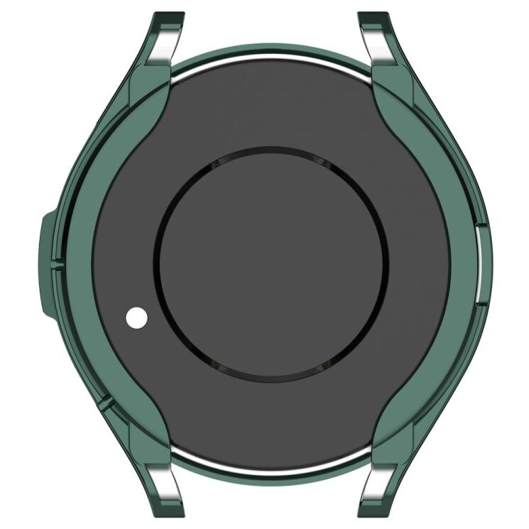 Захисний чохол Deexe Silicone Frame для Samsung Galaxy Watch 6 Classic (47mm) - Green: фото 7 з 8
