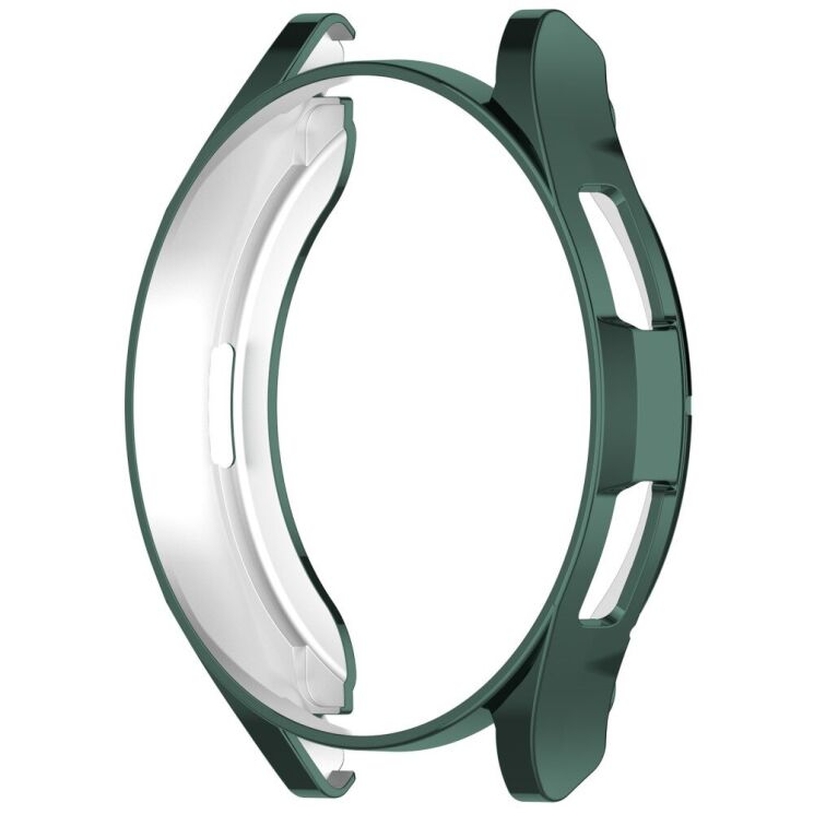 Захисний чохол Deexe Silicone Frame для Samsung Galaxy Watch 6 Classic (47mm) - Green: фото 2 з 8