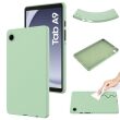 Защитный чехол Deexe Silicone Shell для Samsung Galaxy Tab A9 (X110/115) - Green (339322G)