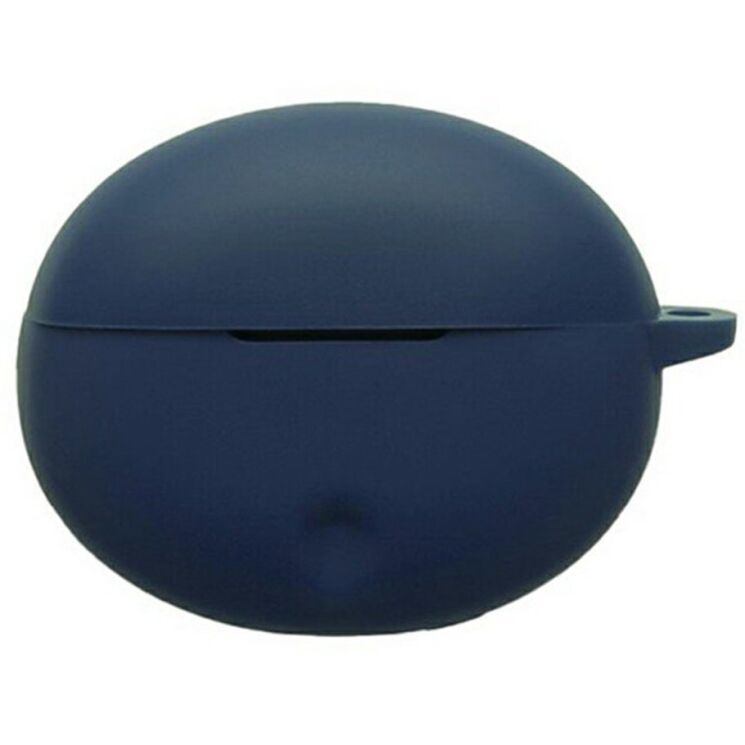 Защитный чехол Deexe Silicone Sleeve для Oppo Enco Air 5 Pro - Dark Blue: фото 1 из 11