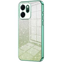 Захисний чохол Deexe Sparkles Cover для OPPO Reno 14 F/FS - Green: фото 1 з 7