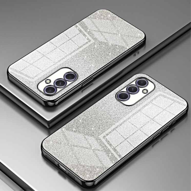 Захисний чохол Deexe Sparkles Cover для Samsung Galaxy A54 (A546) - Black: фото 2 з 7