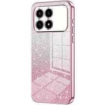Защитный чехол Deexe Sparkles Cover для Xiaomi Poco F8 Pro - Pink: фото 1 из 7