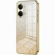 Захисний чохол Deexe Sparkles Cover для Xiaomi Poco X8 Pro Max - Gold (410813F)
