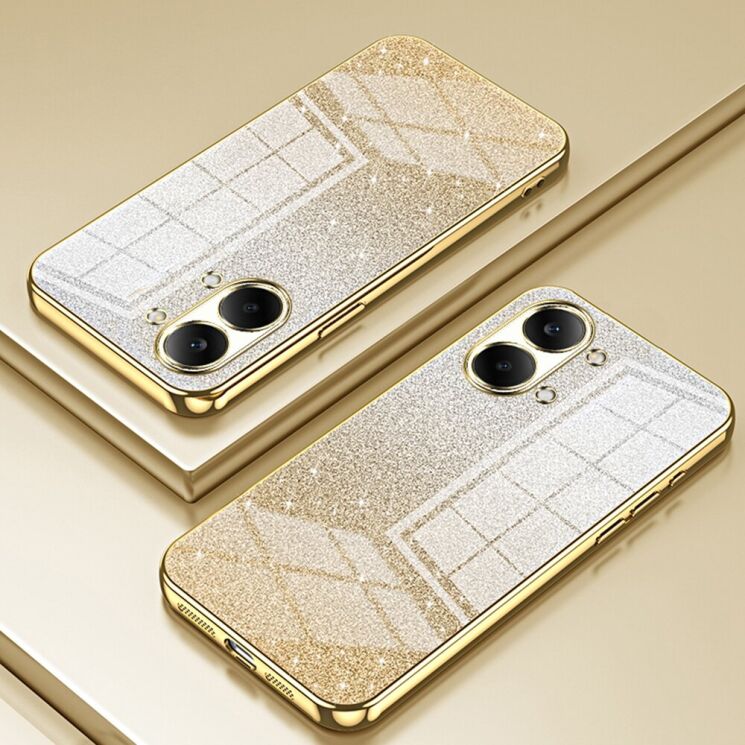 Захисний чохол Deexe Sparkles Cover для Xiaomi Poco X8 Pro Max - Gold (410813F) Захисний чохол Deexe Sparkles Cover для Xiaomi Poco X8 Pro Max - Gold: фото 2 з 7