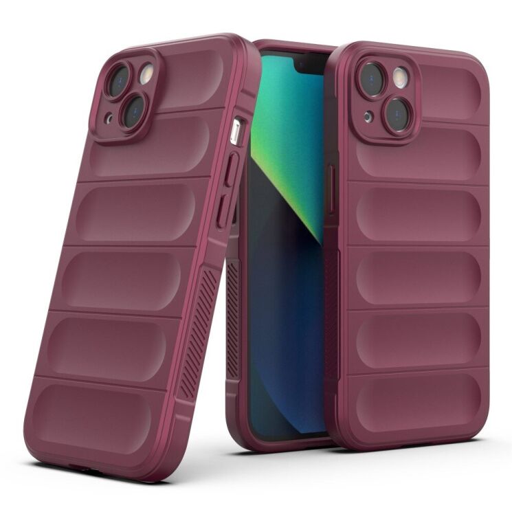 Защитный чехол Deexe Terra Case для Apple iPhone 13 - Wine Red: фото 4 из 7