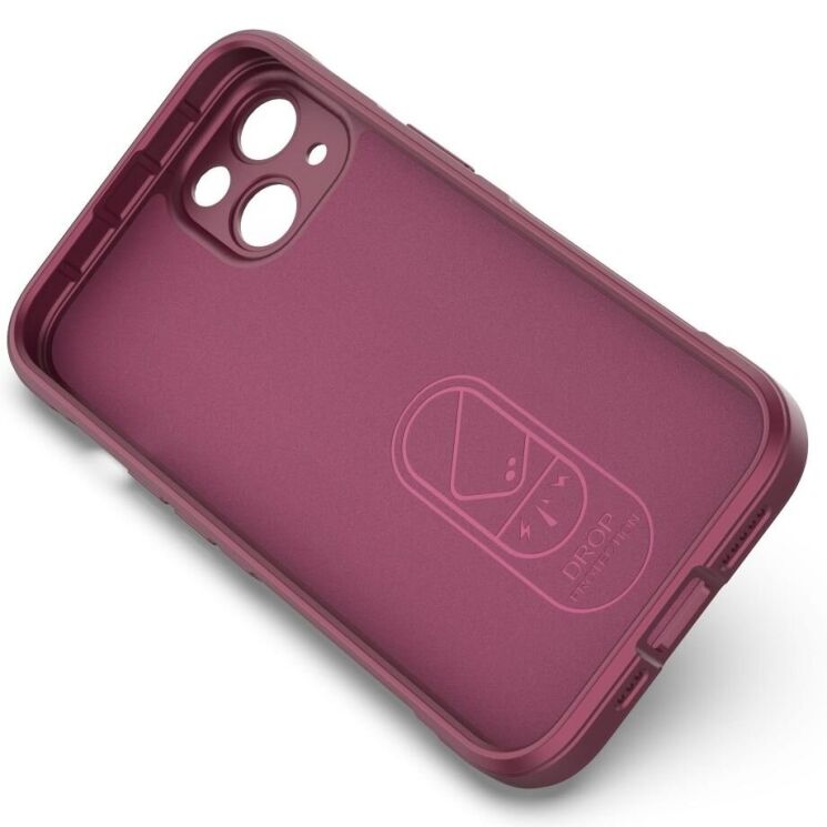 Защитный чехол Deexe Terra Case для Apple iPhone 13 - Wine Red: фото 2 из 7