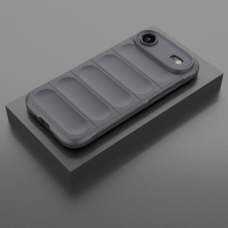 Захисний чохол Deexe Terra Case для Apple iPhone 17 Air - Dark Grey: фото 2 з 4
