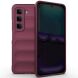 Защитный чехол Deexe Terra Case для Infinix Hot 50 - Wine Red (365927WR). Фото 1 из 9