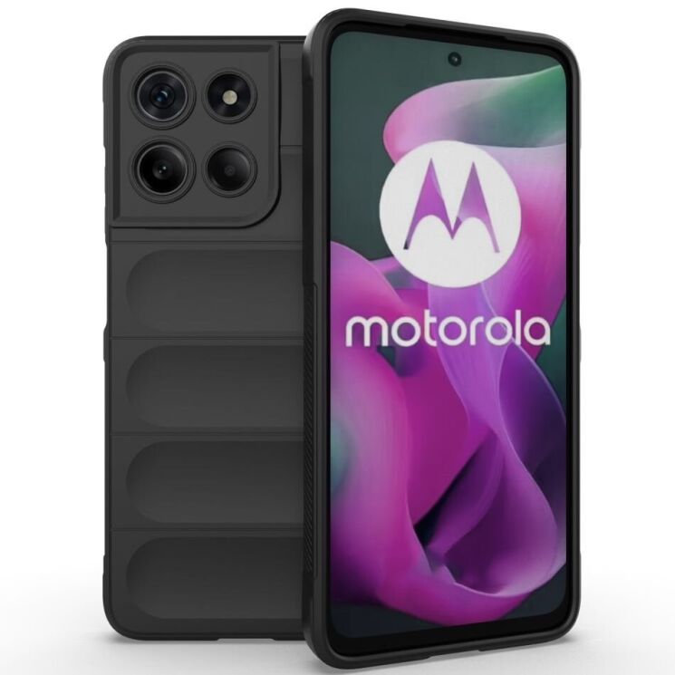 Защитный чехол Deexe Terra Case для Motorola Moto G15 - Black: фото 1 из 6
