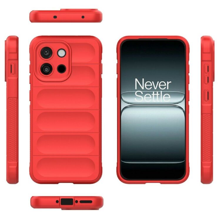 Защитный чехол Deexe Terra Case для OnePlus 13T - Red: фото 6 из 6