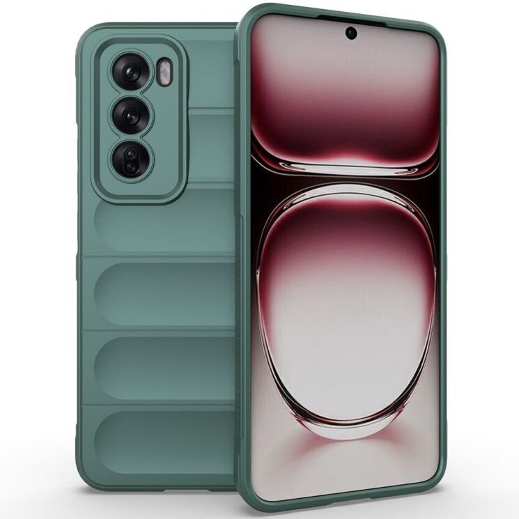 Захисний чохол Deexe Terra Case для OPPO Reno 12 - Green: фото 1 з 6