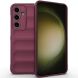 Защитный чехол Deexe Terra Case для Samsung Galaxy S24 FE (S721) - Wine Red (367515WR). Фото 1 из 7