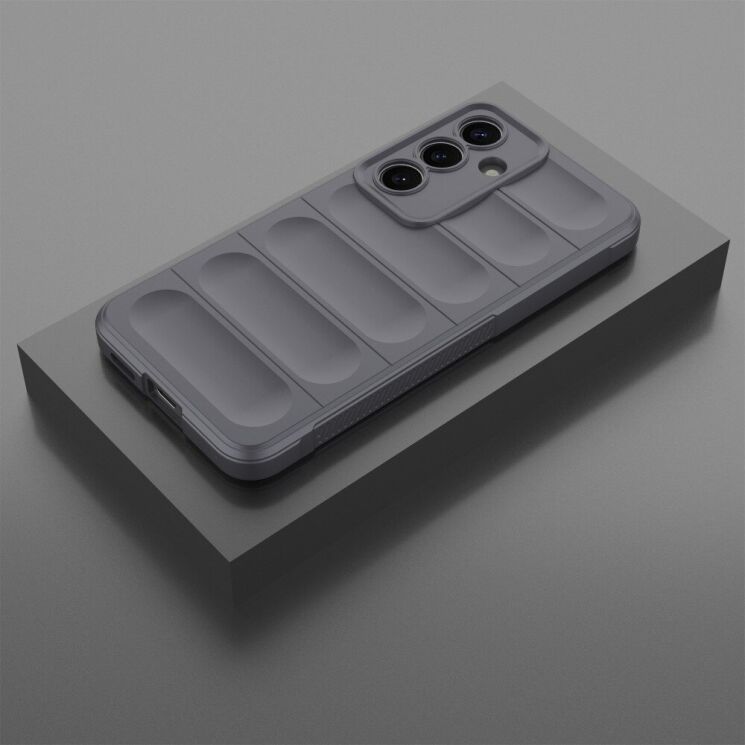Защитный чехол Deexe Terra Case для Samsung Galaxy S25 Plus (S936) - Dark Grey: фото 2 из 4