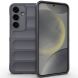 Защитный чехол Deexe Terra Case для Samsung Galaxy S25 Plus (S936) - Dark Grey (371914DH). Фото 1 из 4